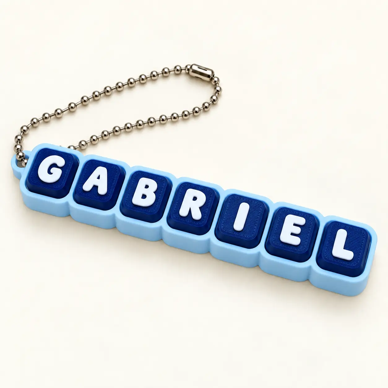 Square-key clicker examples with light blue base